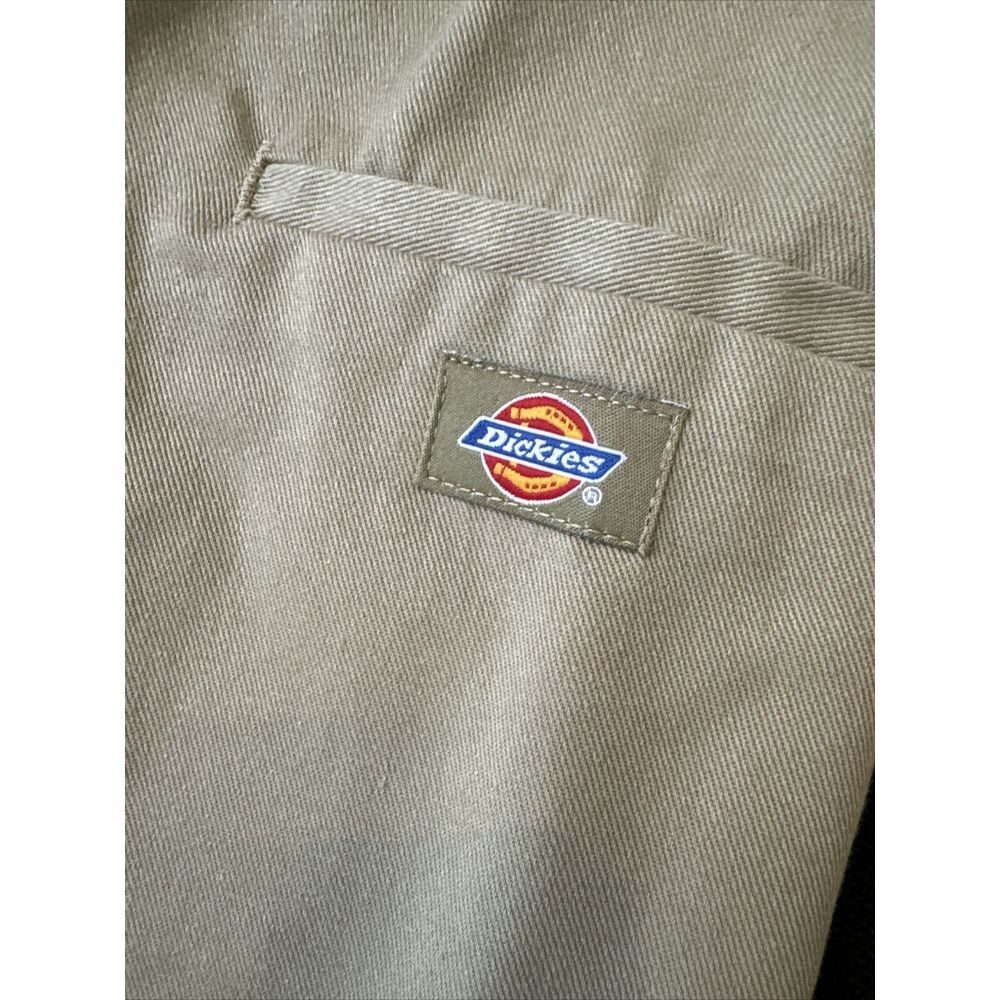 Dickies 42" TAN Men's Loose Fit Flat Front Work Shorts 13" 42283 ~ EXCELLENT - Picture 6 of 10